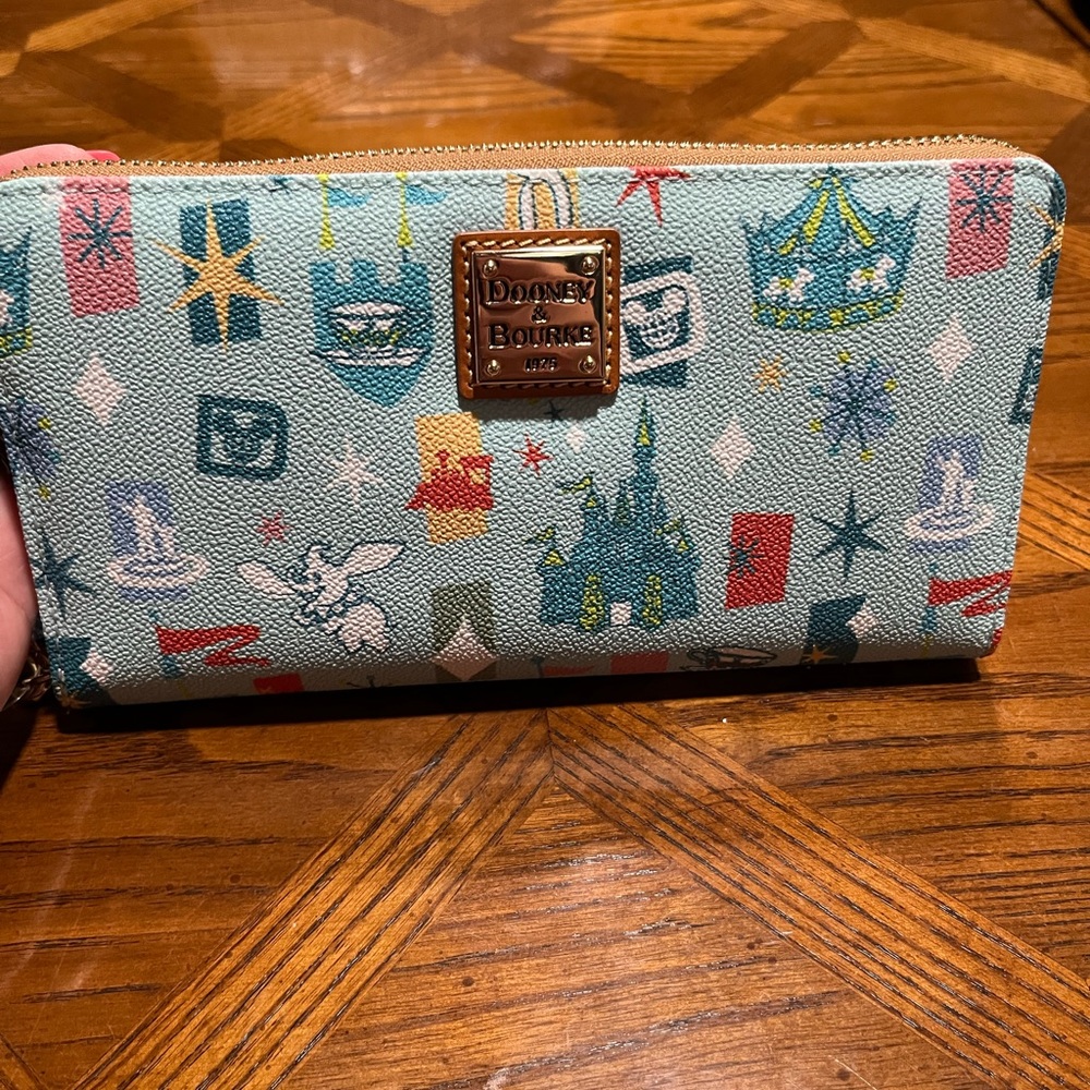 Disney Dooney and Bourke Fantasyland Wristlet